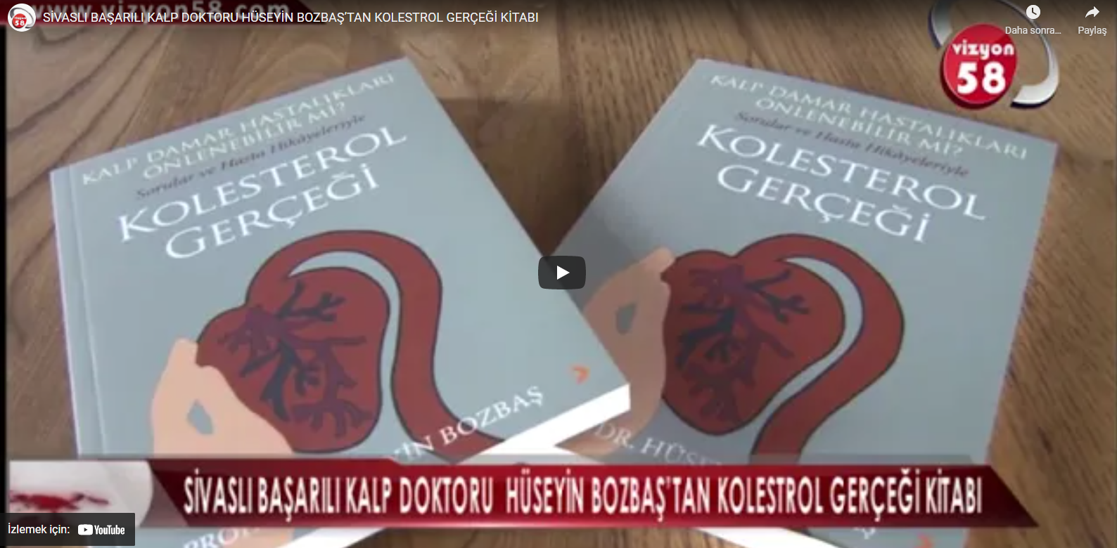 Kolesterol Gerçeği Kitabımın Basın Toplantısı